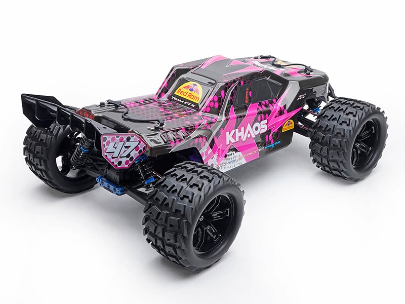 FTX Khaos 1/10 Brushless 4wd Truggy RTR with 3s Lipo and Charger - Purple FTX5564P
