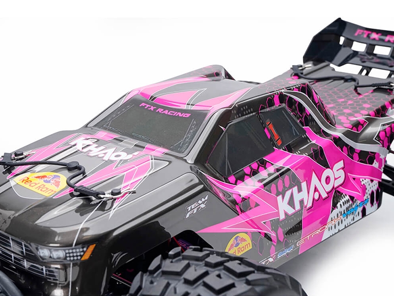FTX Khaos 1/10 Brushless 4wd Truggy RTR with 3s Lipo and Charger - Purple FTX5564P