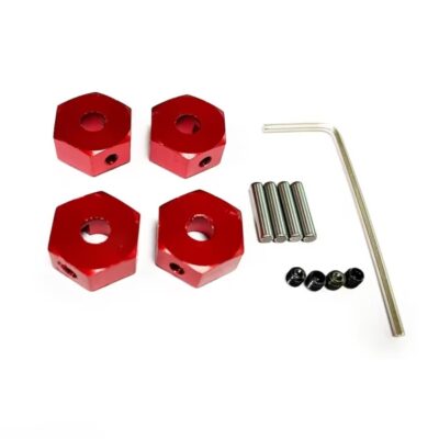 RC Overhaul Wheel Hex Drive 14mm Red Alum 3S (Pk4) G-RCO-AR006R